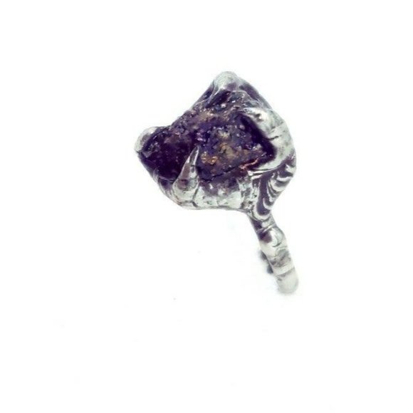 Chalcopyrite crystal Ring - Picture 7 of 12